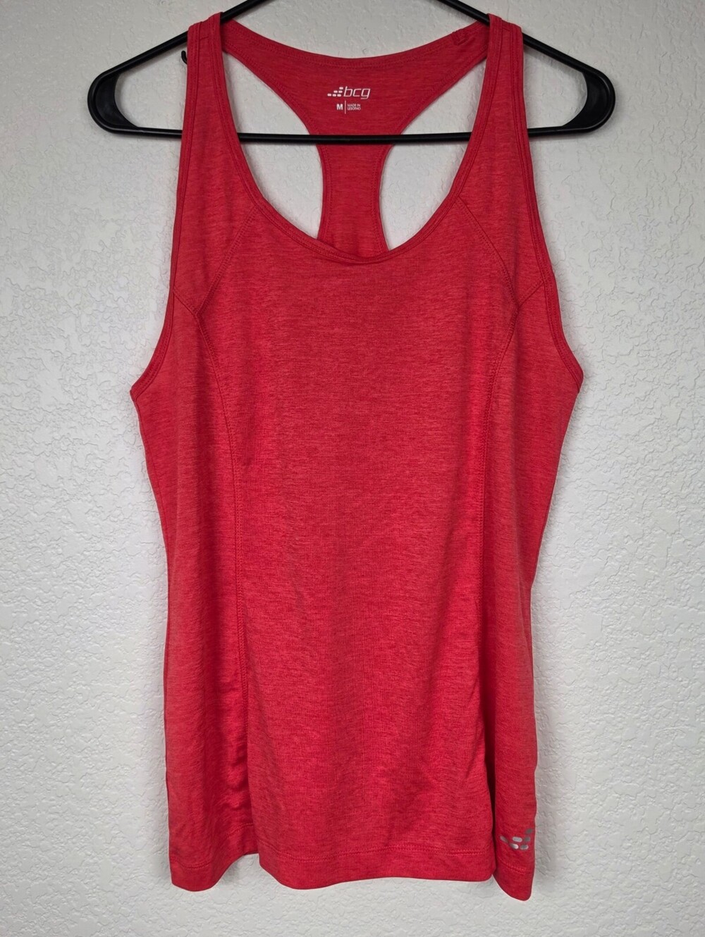 BCG Red Medium Tank Top